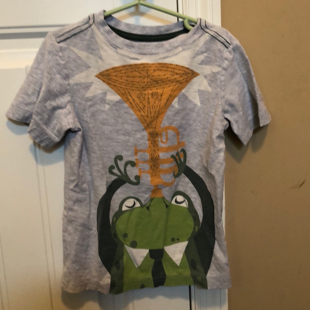 Tea collection frog shirt